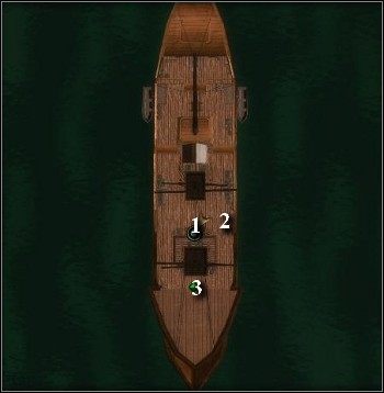 1 - Statek | Mapa świata i podstawy gry Neverwinter Nights 2 Gniew Zehira - Neverwinter Nights 2: Gniew Zehira - poradnik do gry