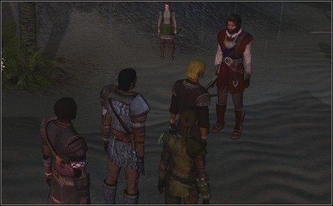 Twój statek się rozbił, a Ty wraz z resztą towarzyszy i kilkoma rozbitkami wylądowałeś na nieznanej plaży - Zadania główne (cz.1) | Samarach w Neverwinter Nights 2 Gniew Zehira - Neverwinter Nights 2: Gniew Zehira - poradnik do gry