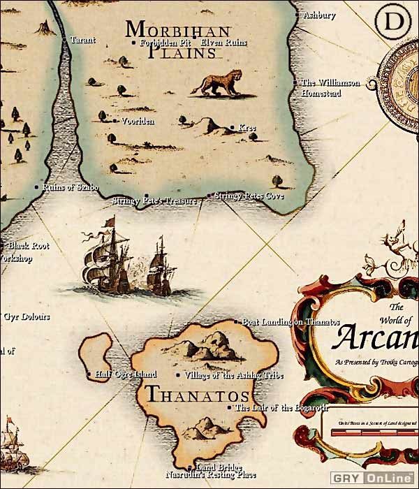 1 - Mapa Świata #D | Arcanum Przypowieść o Maszynach i Magyi - Arcanum: Przypowieść o Maszynach i Magyi - poradnik do gry