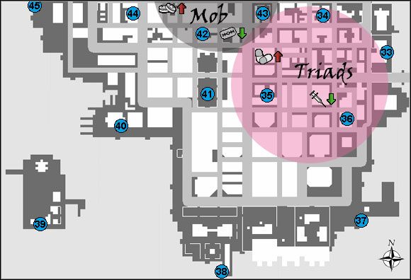 Карта chinatown wars