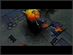 Ze stacji nieopodal podprowadzamy cysternę z paliwem - Misje Główne (cz.3) | Misje Grand Theft Auto Chinatown Wars - Grand Theft Auto: Chinatown Wars - poradnik do gry