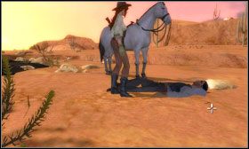 Grę rozpoczyna wstawka filmowa, w której bohaterowie przemierzając prerię napotykają rannego mężczyznę - Carsona - Opis przejścia cz.1 - Fenimore Fillmore: Zemsta - poradnik do gry