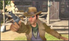 Dowiesz się, że Stevens będzie musiał przejechać przez opuszczoną kopalnię i to właśnie tam zaczaicie się na nich przygotowując pułapkę - Opis przejścia cz.3 - Fenimore Fillmore: Zemsta - poradnik do gry