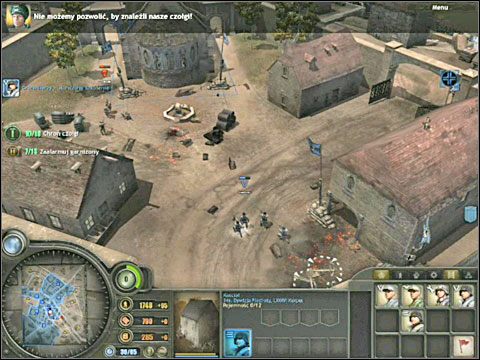 1 - Misja 1 - Trun - Polowanie na muchy (cz.1) - Bitwa pod Falaise - Company of Heroes: Chwała Bohaterom - poradnik do gry