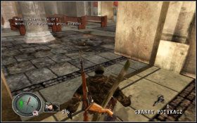 Na krętych schodach trafiamy na dwójkę przeciwników [1] - [Opis przejścia] Francuska Katedra | Sniper Elite Berlin 1945 - Sniper Elite: Berlin 1945 - poradnik do gry