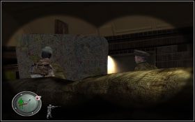 W głębi tunelu czeka na nas czwórka przeciwników - [Opis przejścia] Przez U-Bahn | Sniper Elite Berlin 1945 - Sniper Elite: Berlin 1945 - poradnik do gry