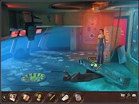 Zszedłszy z powrotem do poprzedniego pomieszczenia, maszeruje do ściany (na wprost) przy której (obok okna) usytuowana jest dźwignia - Morze Północne - Zatopiony statek | Tajne akta 2 Puritas Cordis - Tajne akta 2: Puritas Cordis - poradnik do gry