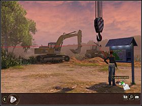 W tym celu łączy lustro z kablem i zawiesza je na haku od dźwigu zwisającym tuż nad tablicą - Francja - Gatineau (cz.2) | Tajne akta 2 Puritas Cordis - Tajne akta 2: Puritas Cordis - poradnik do gry