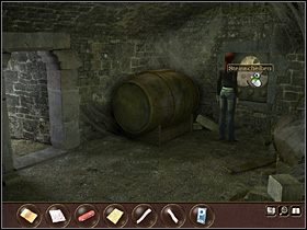 Po chwili Nina może przyjrzeć się drzwiom wyposażonym w żelazną obręcz - Francja - Gatineau (cz.2) | Tajne akta 2 Puritas Cordis - Tajne akta 2: Puritas Cordis - poradnik do gry