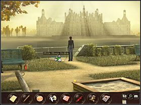 Podłamanego Alessandro Nina odnajduje w parku (automatycznie) - Francja- Paryż (cz.2) | Tajne akta 2 Puritas Cordis - Tajne akta 2: Puritas Cordis - poradnik do gry