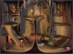 Najedź na środek tunelu - leży tam ząb - Etap siódmy - Tunel | Gobliiins 4 - Gobliiins 4 - poradnik do gry