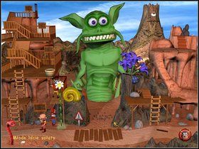 Przeczytaj napisy, a potem ogadaj z dżdżownicą - Etap dziesiąty - Wielki Sałatini | Gobliiins 4 - Gobliiins 4 - poradnik do gry