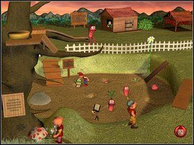 Użyj nasionka na miękkiej ziemi u stóp drzewa - zauważ leżący tam ząb - Etap trzynasty - Parchewkowe Pole | Gobliiins 4 - Gobliiins 4 - poradnik do gry