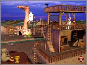 Zaczaruj ul i posadź Thrabsa na grzebiecie żapuchy - Etap czternasty - Rakieta | Gobliiins 4 - Gobliiins 4 - poradnik do gry