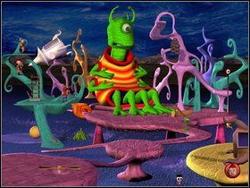 Niech Polopirion zaczaruje rakietę , a gdy wysunie się ona, pchnij ją Sztrenkfem - Etap szesnasty - Wielki Gnurtz | Gobliiins 4 - Gobliiins 4 - poradnik do gry