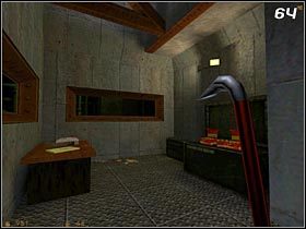 Zanim opuścisz ten sektor, zeskocz z platformy i zniszcz znajdujące się na dole drewniane skrzynie [#65] - [Opis przejścia Half-Life] Office Complex - cz. 1 - Half-Life - poradnik do gry