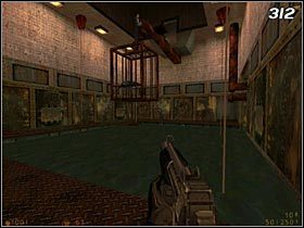 Trafisz do dużego pomieszczenia ze zbiornikiem wodnym [#312] , w którym pływa ogromny i bardzo niebezpieczny stwór - [Opis przejścia Half-Life] Apprehension - cz. 1 - Half-Life - poradnik do gry