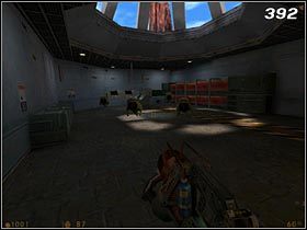 Skieruj się do pomieszczenia oznaczonego tabliczką Primary Laser [#393] - [Opis przejścia Half-Life] Questionable Ethics - cz. 2 - Half-Life - poradnik do gry