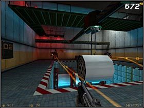 Trafisz do pomieszczenia w którym przebywają obcy żołnierze [#572] - [Opis przejścia Half-Life] Lambda Core - cz. 1 - Half-Life - poradnik do gry