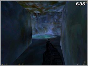 W trakcie walki musisz uważać nie tylko na stwora, ale również na podłoże - [Opis przejścia Half-Life] Gonarchs Lair - Half-Life - poradnik do gry