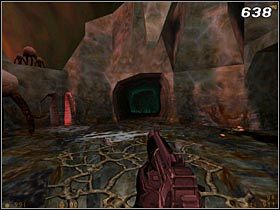 Gonarch wbiegnie do kolejnej jaskini [#638] , gdzie znajduje się jego nora - [Opis przejścia Half-Life] Gonarchs Lair - Half-Life - poradnik do gry
