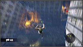 Zabij stojących przed budynkiem wrogów, po czym skieruj się do środka - Rozdział 1 - Ascension City Downtown IV | Akt 1 Bionic Commando - Bionic Commando - poradnik do gry