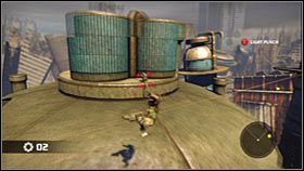 Drugi bonus odnajdziesz w pobliżu zielonego zbiornika - Rozdział 2 - Trent Industrial District I | Akt 1 Bionic Commando - Bionic Commando - poradnik do gry