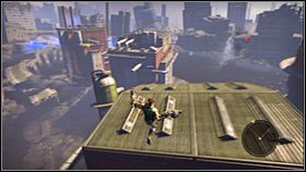 Twój cel znajduje się po lewej stronie, ale Ty powinieneś udać się w prawo - Rozdział 2 - Trent Industrial District I | Akt 1 Bionic Commando - Bionic Commando - poradnik do gry