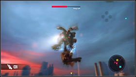 Ataki z użyciem linki są nie tylko pracochłonne, ale i bardziej ryzykowne, bo Polycrafty będą korzystały z rakiet i działka - Rozdział 2 - Trent Industrial District III | Akt 1 Bionic Commando - Bionic Commando - poradnik do gry