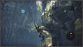 Podążaj prosto tak długo aż dotrzesz do miejsca, w którym gra wyświetli scenkę przerywnikową - Rozdział 3 - Fissure I | Akt 1 Bionic Commando - Bionic Commando - poradnik do gry