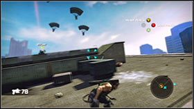 Po zakończonych walkach w doskonale poznany już sposób włam się do stacji przekaźnikowej - Rozdział 3 - Ascension City Downtown VII | Akt 1 Bionic Commando - Bionic Commando - poradnik do gry