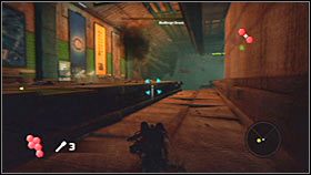 Po wygranej walce zbadaj okolice miejsca, w którym zatrzymali się pokonani przed chwilą przeciwnicy - Rozdział 1 - Saints End Station | Akt 2 Bionic Commando - Bionic Commando - poradnik do gry