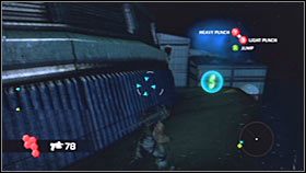 W celu dotarcia do widocznych w oddali obiektów proponuję skorzystać z dość charakterystycznego wysięgnika - Rozdział 3 - Port Anderson III | Akt 2 Bionic Commando - Bionic Commando - poradnik do gry