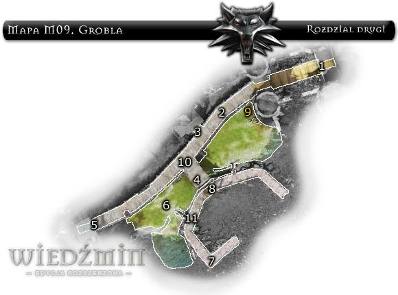 1 - Mapa 09 - Grobla | Rozdział 2 | Solucja Wiedźmin - Wiedźmin: Edycja Rozszerzona - poradnik do gry