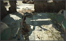 Następnie skieruj się do wyjścia [1] , przy którym czeka cię pojedynek z kolejną latającą maszyną - Rozdział 2 - Dzięki Bogu (cz.2) | Opis przejścia | Terminator Ocalenie - Terminator: Ocalenie - poradnik do gry