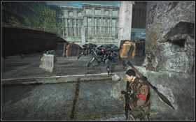 Znajdziesz przed sobą kolejne ciało żołnierza oraz leżący przy nim karabin [1] - Rozdział 3 - Nowi znajomi (cz.1) | Opis przejścia | Terminator Ocalenie - Terminator: Ocalenie - poradnik do gry