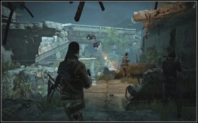 Spójrz w lewo, a zobaczysz wielką dziurę w ścianie [1] - Rozdział 1 - Los Angeles 2016 (cz.1) | Opis przejścia | Terminator Ocalenie - Terminator: Ocalenie - poradnik do gry