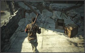 Między pojazdami znajdziesz zwłoki żołnierza i karabin [1] - Rozdział 4 - Widoki (cz.4) | Opis przejścia | Terminator Ocalenie - Terminator: Ocalenie - poradnik do gry