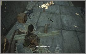 Wejdź do budynku po zardzewiałej rurze z lewej [1] - Rozdział 4 - Widoki (cz.5) | Opis przejścia | Terminator Ocalenie - Terminator: Ocalenie - poradnik do gry