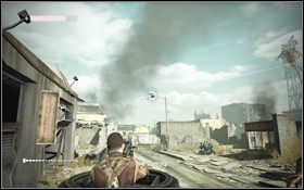 Uważaj również na maszyny próbujące zniszczyć autobus z górnych pięter [1] - Rozdział 5 - Podziemia (cz.3) | Opis przejścia | Terminator Ocalenie - Terminator: Ocalenie - poradnik do gry