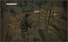 Wejdź na górę po schodach z lewej [1] i uzupełni zapasy amunicji - Rozdział 6 - W dziczy (cz.2) | Opis przejścia | Terminator Ocalenie - Terminator: Ocalenie - poradnik do gry