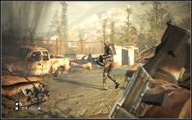 Kiedy zaopatrzysz się w amunicję skieruj się w stronę wrakowiska przed tobą [1] - Rozdział 6 - W dziczy (cz.2) | Opis przejścia | Terminator Ocalenie - Terminator: Ocalenie - poradnik do gry