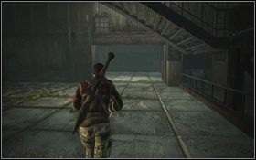 Jeśli miałbyś problemy z amunicją możesz szybko wbiec na schody z prawej i podejść do kolejnych zwłok, znajdujących się na końcu platformy, przy których znajdziesz RPG [1] - Rozdział 8 - Każde życie jest święte (cz.2) | Opis przejścia | Terminator Ocalenie - Terminator: Ocalenie - poradnik do gry