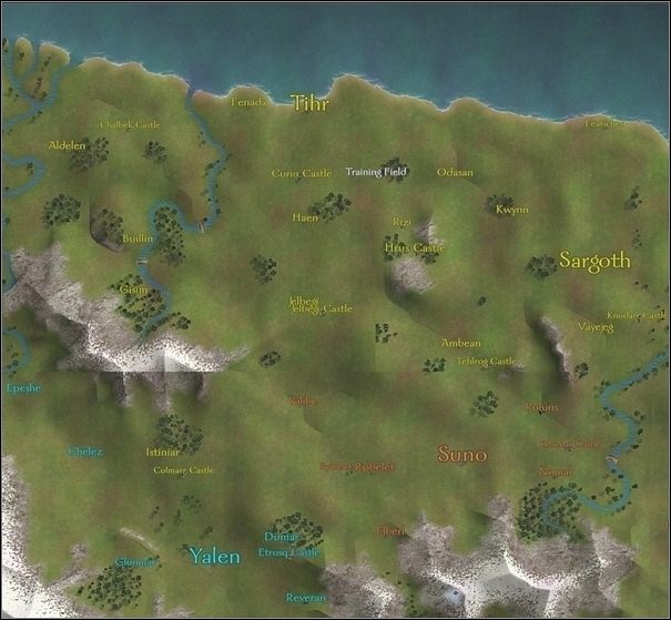 1 - Mapa | Początek | Mount & Blade - Mount & Blade - poradnik do gry