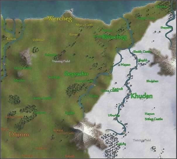 2 - Mapa | Początek | Mount & Blade - Mount & Blade - poradnik do gry