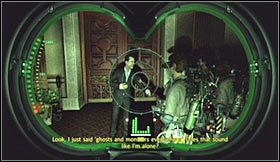 Po zakończeniu rozmowy ponownie odłącz się od reszty drużyny - Etap 5 - Powrót do hotelu Sedgewick (cz.1) | Opis przejścia Ghostbusters - Ghostbusters: The Video Game - poradnik do gry