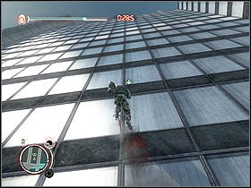 Dotarcie do kolejnych checkpointów będzie od Ciebie wymagać biegania po ścianach - Poruszanie się (Movement) | Wyzwania w Prototype - Prototype - poradnik do gry