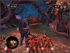 Przy wspomnianej cierniowej barykadzie spotkasz czerwone Miniony [3] - Nordberg Sanctuary (raz jeszcze) | Zadania główne w Overlord II - Overlord II - poradnik do gry