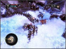 Tuż za dopiero pokonanym oddziałem znajduje się płonąca barykada - Nordberg Town (oblężenie miasta) | Zadania główne w Overlord II - Overlord II - poradnik do gry