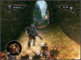 Umieść drugi kamień-klucz na swoim miejscu [3] , a następnie - korzystając z pobliskiego tunelu - wróć do swojego statku - Everlight Reef | Zadania główne w Overlord II - Overlord II - poradnik do gry